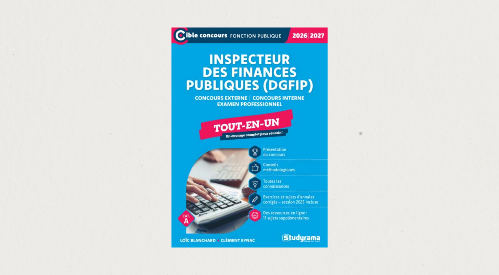 Illustration de l'article  Inspecteur des finances publiques (DGFIP) : tout-en-un 2026-2027 